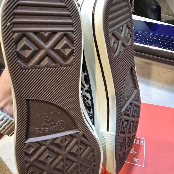 Converse A13436C Glow In The Dark Leo Sneakers In Leopard US MENS 10 NEW - Picture 11 of 16